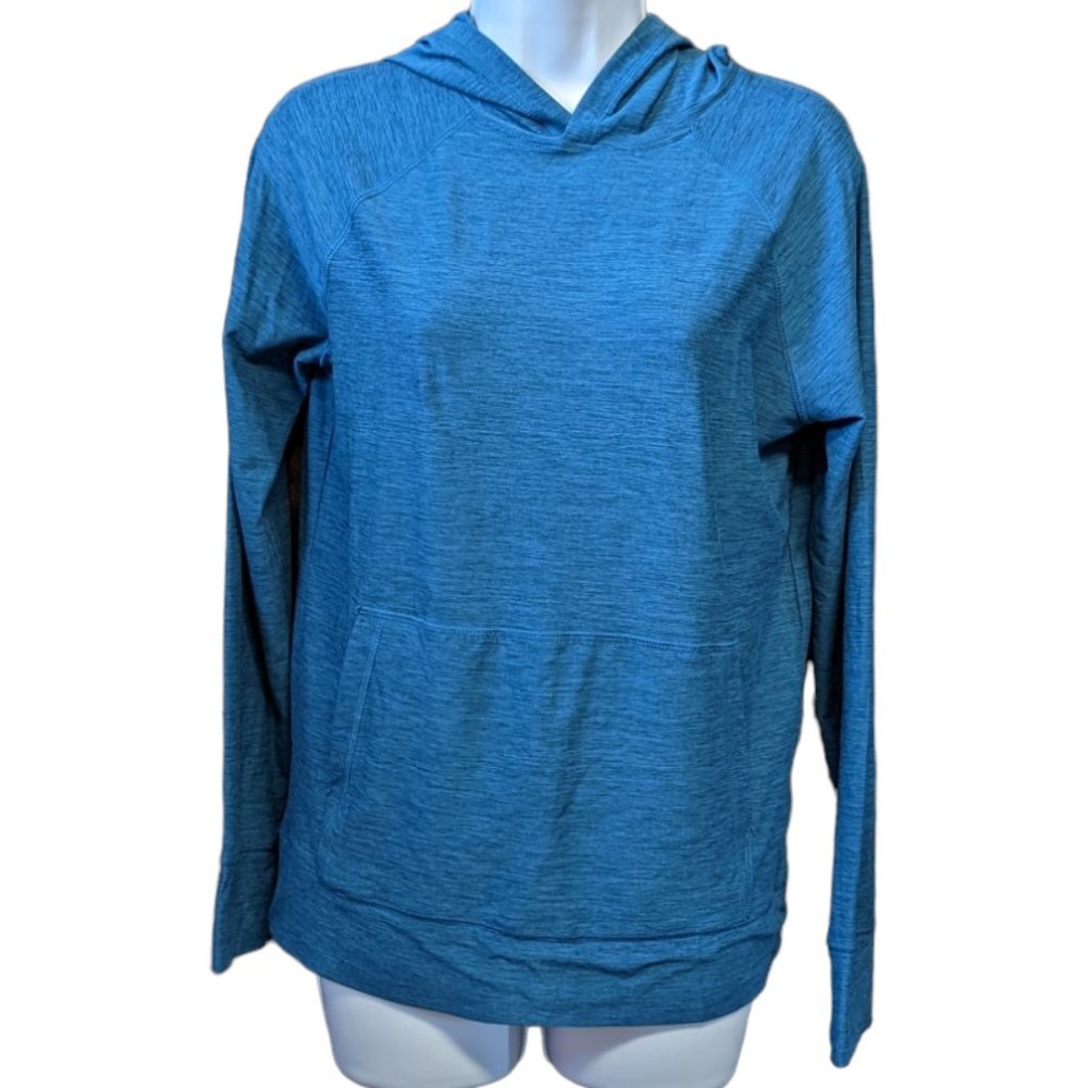 Runway Shirt Athletic Top Long Sleeve Quick Dry Hoodie Women's Size Large 12-14